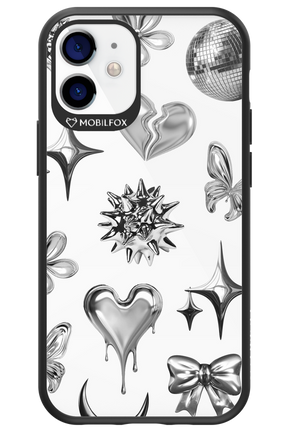 Silver Zone Transparent - Apple iPhone 12 Mini
