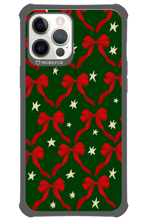 Bow & Stars (Green) - Apple iPhone 12 Pro Max