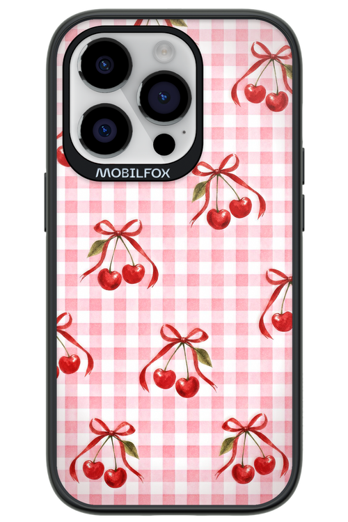 Pink Cherry Checked 2.0 - Apple iPhone 14 Pro