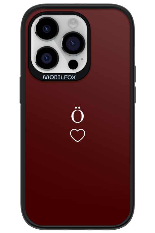 O Burgundia II 2.0 - Apple iPhone 14 Pro