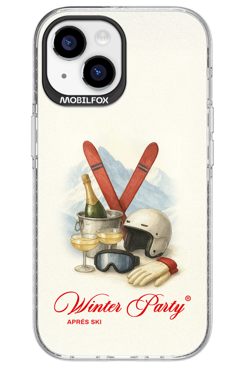 Winter Ski Party - Apple iPhone 15