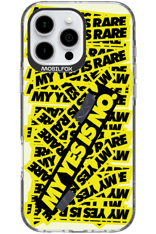 My yes is no 2.0 - Apple iPhone 16 Pro Max