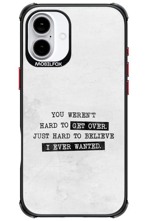 Hard to Believe - Apple iPhone 16 Plus