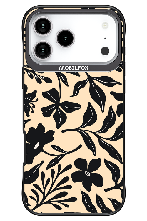 Black Flowers 2.0 - Apple iPhone 17 Pro Max