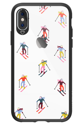 Snow Motion (Transparent) - Apple iPhone X