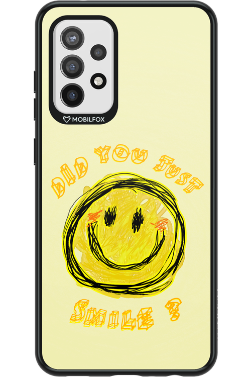 Crayon Smiley - Samsung Galaxy A72