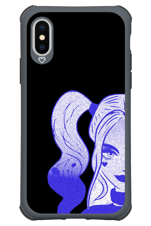 Qween Blue - Apple iPhone XS