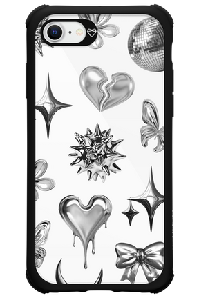 Silver Zone Transparent - Apple iPhone SE 2022