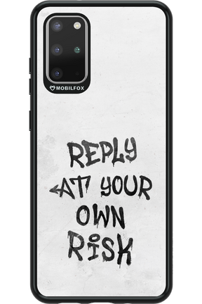 At Your Own Risk - Samsung Galaxy S20+
