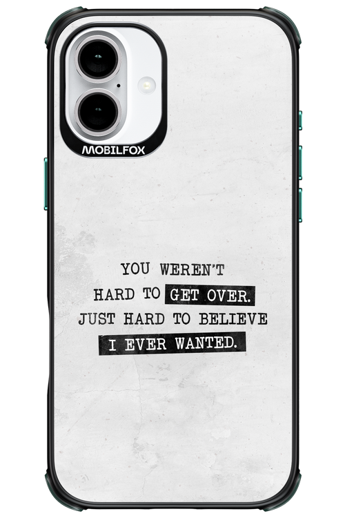 Hard to Believe - Apple iPhone 16 Plus