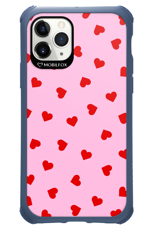 Sprinkle Heart Pink - Apple iPhone 11 Pro