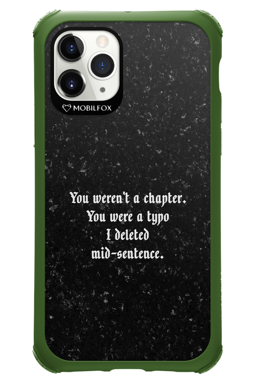 A Typo - Apple iPhone 11 Pro
