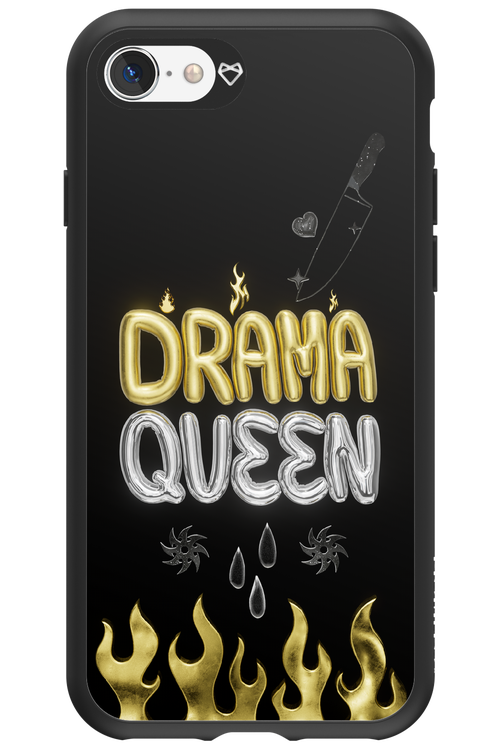 Drama Queen Black - Apple iPhone 8