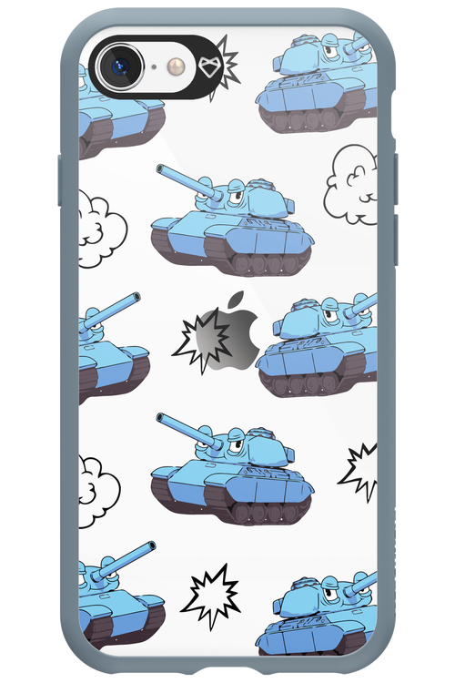 Tank Guy Transparent - Apple iPhone SE 2020