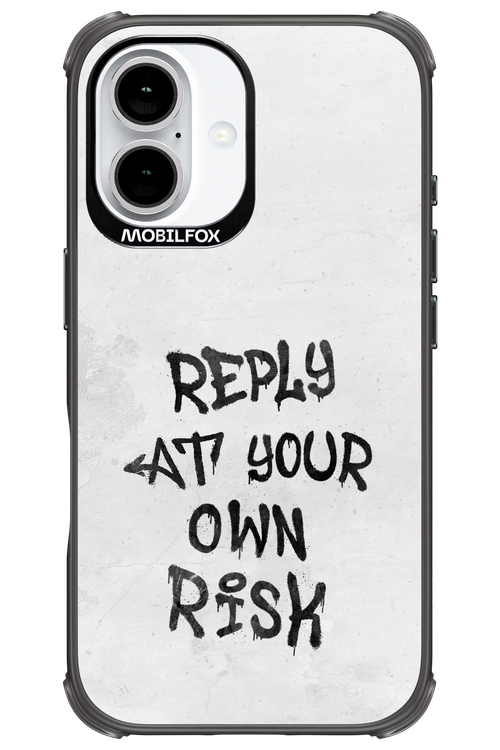 At Your Own Risk - Apple iPhone 16