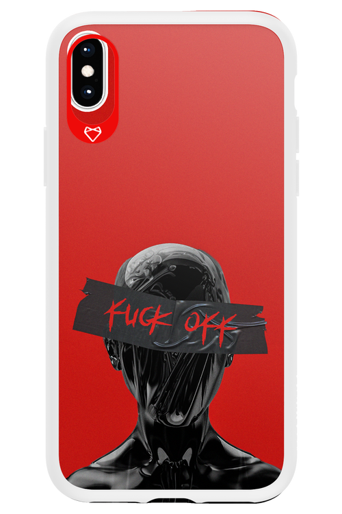 F off - Apple iPhone XS