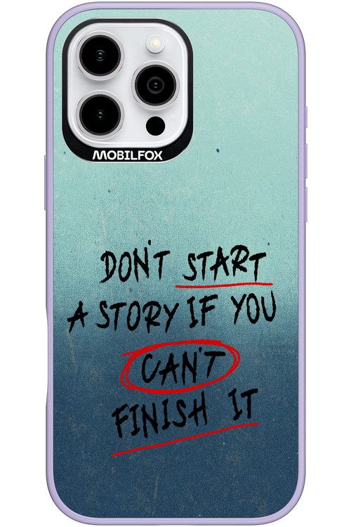Don't Start 2.0 - Apple iPhone 16 Pro Max