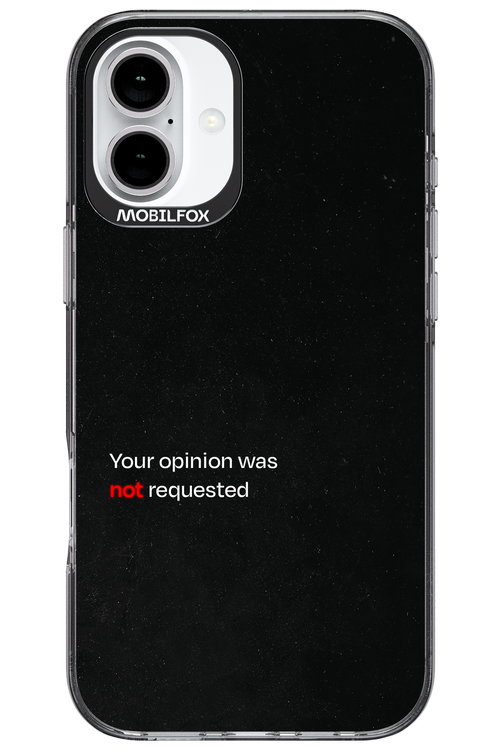 Not Requested 2.0 - Apple iPhone 16 Plus