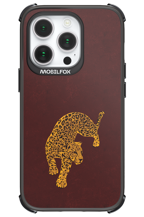 Burgundy Leopard - Apple iPhone 14 Pro