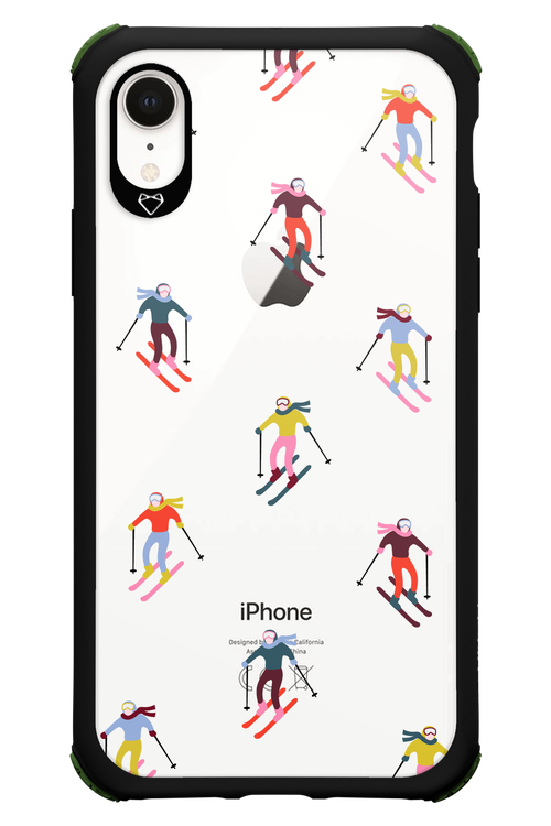 Snow Motion (Transparent) - Apple iPhone XR