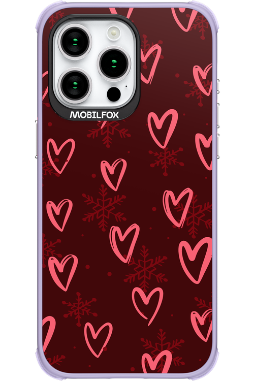 Christmas Hearts - Apple iPhone 15 Pro Max