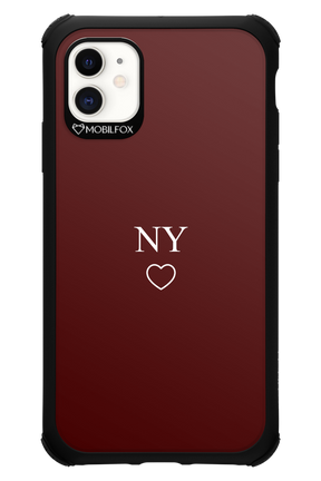 NY Burgundia 2.0 - Apple iPhone 11
