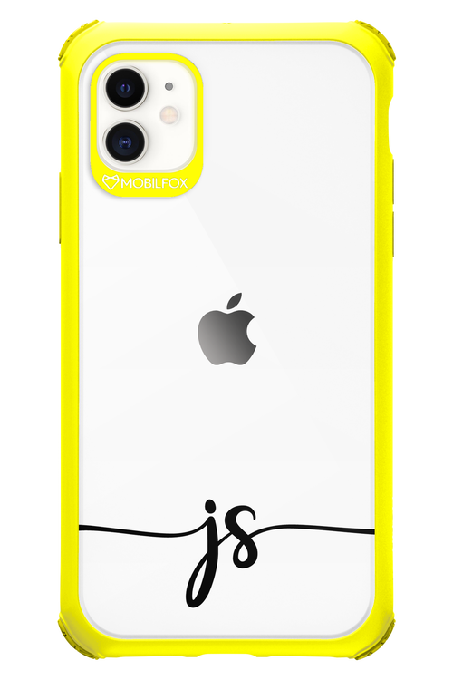 JS Monogram - Apple iPhone 11