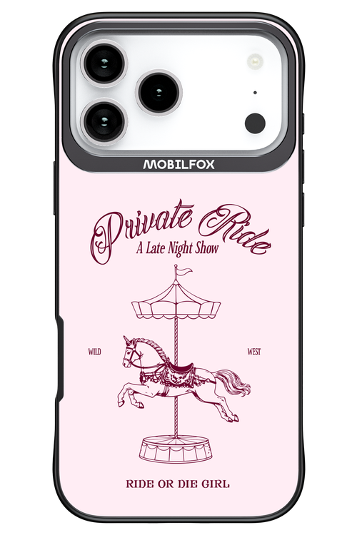 Private Ride 2.0 - Apple iPhone 17 Pro Max