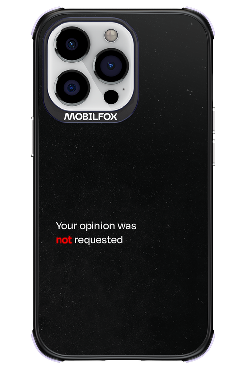 Not Requested 2.0 - Apple iPhone 13 Pro