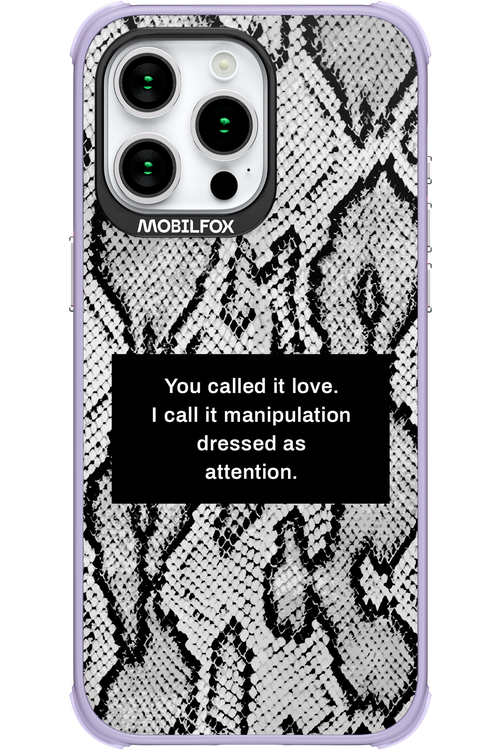 Manipulation 2.0 - Apple iPhone 15 Pro Max