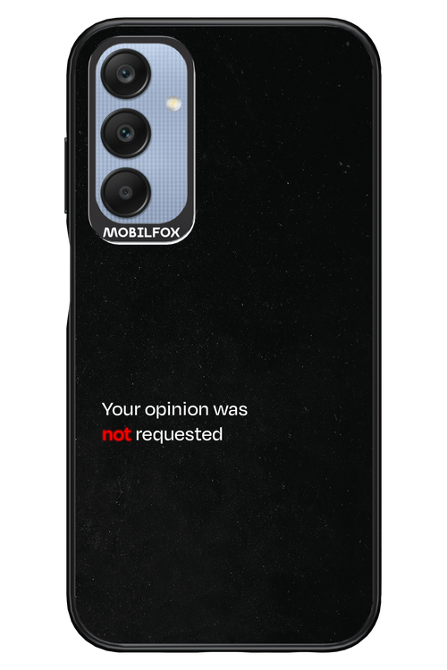 Not Requested 2.0 - Samsung A25