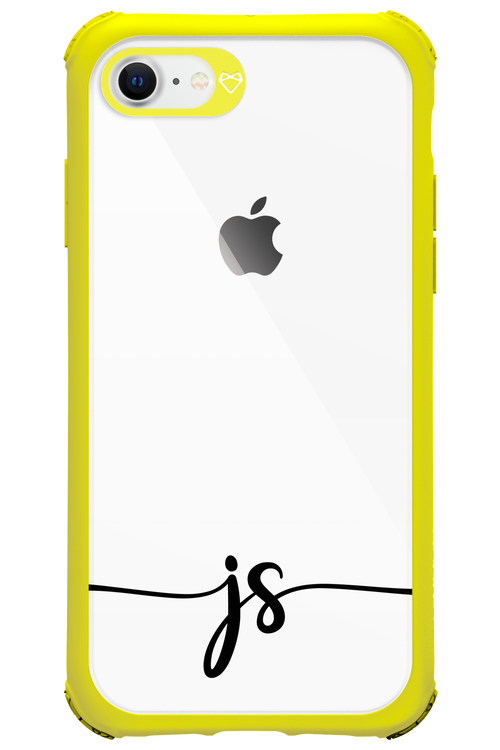 JS Monogram - Apple iPhone 8