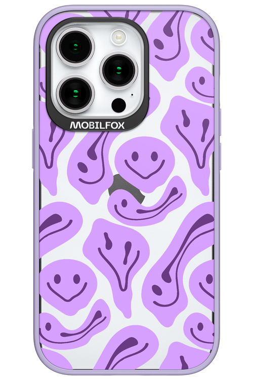 Fluid Smiley Purple - Apple iPhone 15 Pro