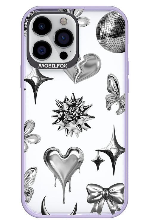 Silver Zone Transparent - Apple iPhone 13 Pro Max