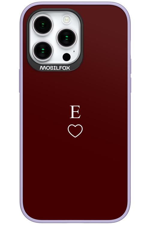 E Burgundia 2.0 - Apple iPhone 15 Pro Max
