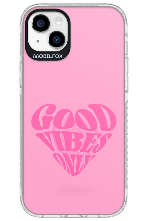 Good Vibes Heart - Apple iPhone 14 Plus