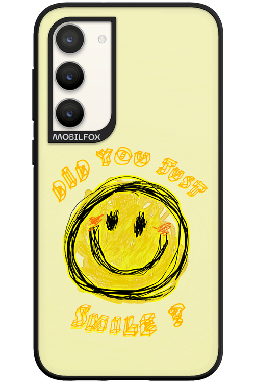 Crayon Smiley - Samsung Galaxy S23 Plus