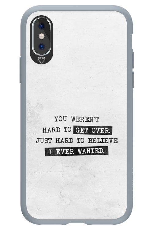 Hard to Believe 2.0 - Apple iPhone X