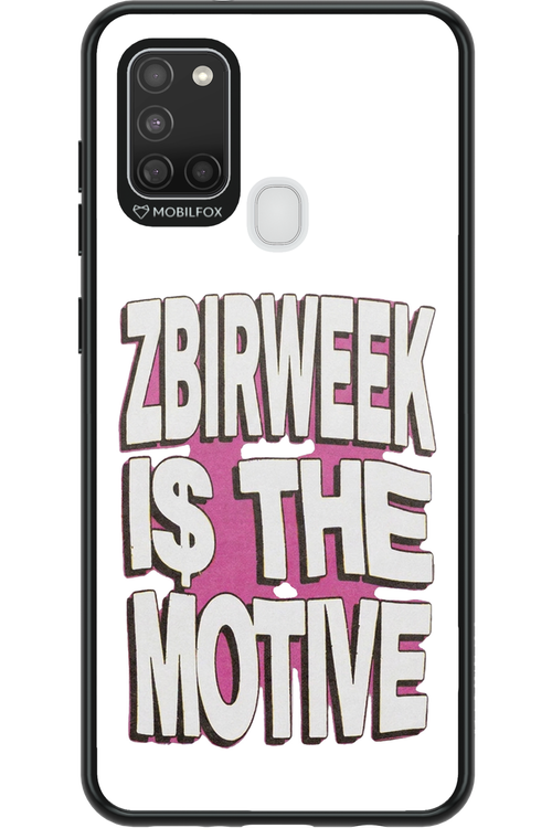 Motive (white) 2.0 - Samsung Galaxy A21 S