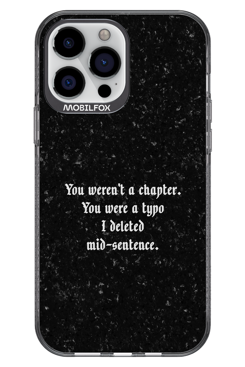 A Typo 2.0 - Apple iPhone 13 Pro Max