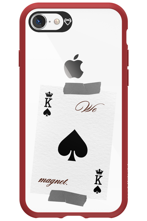 Magnet Transparent - Apple iPhone 8