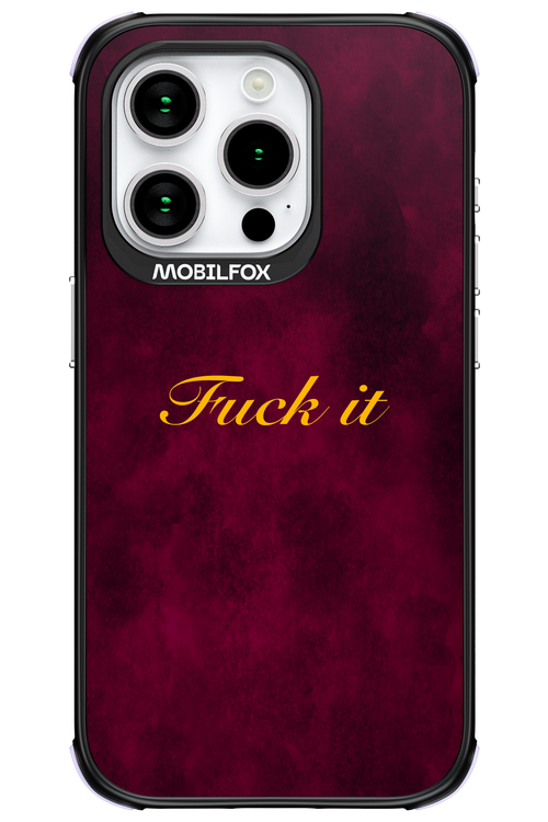 Fuck Itt - Apple iPhone 15 Pro