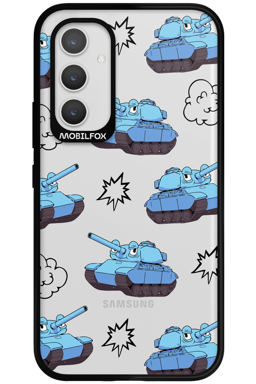 Tank Guy Transparent 2.0 - Samsung Galaxy A54