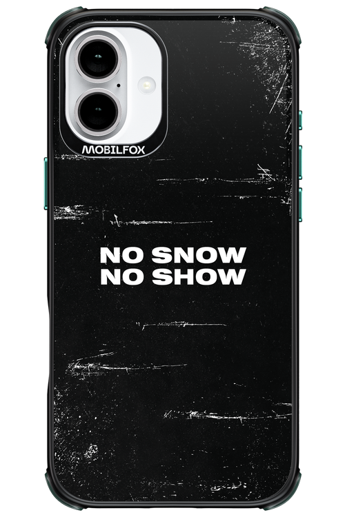 No snow, no show - Apple iPhone 16 Plus