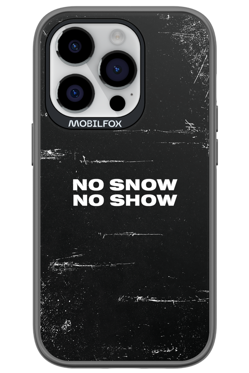 No snow, no show - Apple iPhone 14 Pro