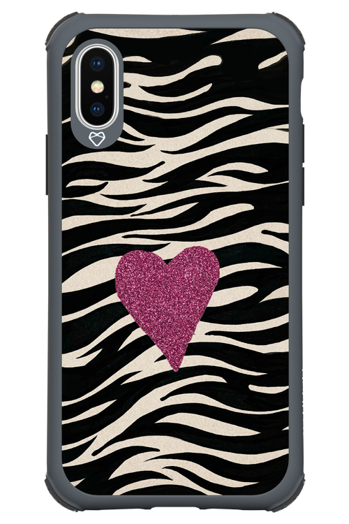 Zebra Heart 2.0 - Apple iPhone XS