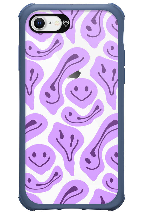 Fluid Smiley Purple - Apple iPhone 8