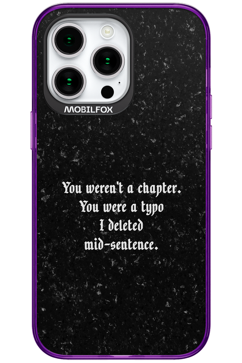 A Typo - Apple iPhone 15 Pro Max