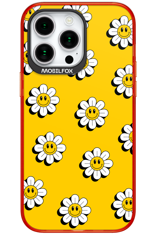 Smiley Flowers - Apple iPhone 15 Pro Max