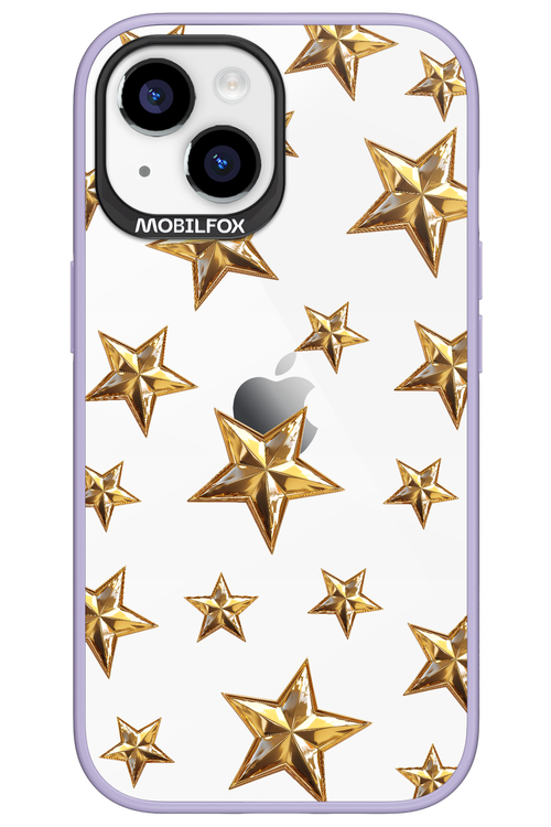 Gold Stars - Apple iPhone 15